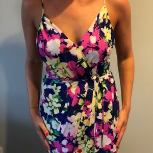 Yumi Kim floral faux wrap dress